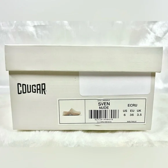 Cougar Sven Clog in Nude Ecru - Picture 8 of 10